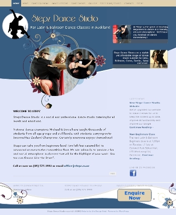Dance Studio Websites